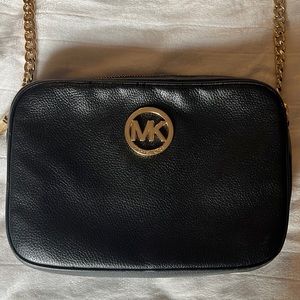 Black Michael Kors Cross Body Bag